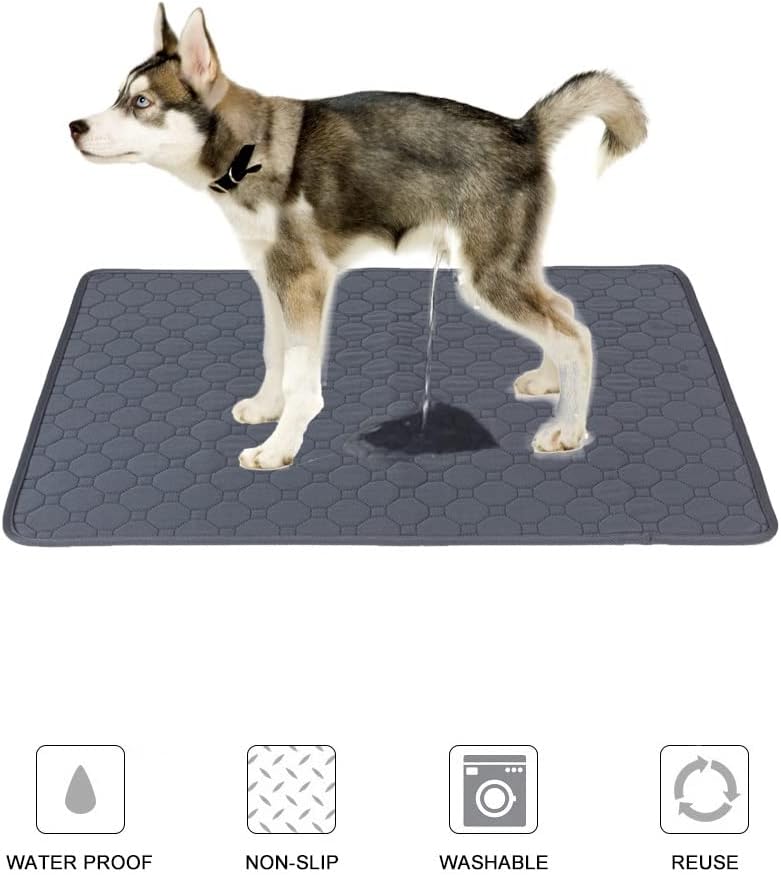 Mat Pee Pads For Dogs Reusable Training Pad, Dog Pee Mat Washable