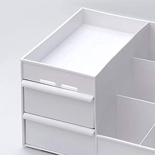 Premium Acrylic Makeup Organizer with Drawers - Cosmetic Organiser Storage Box for Bathroom, Desktop, Dresser