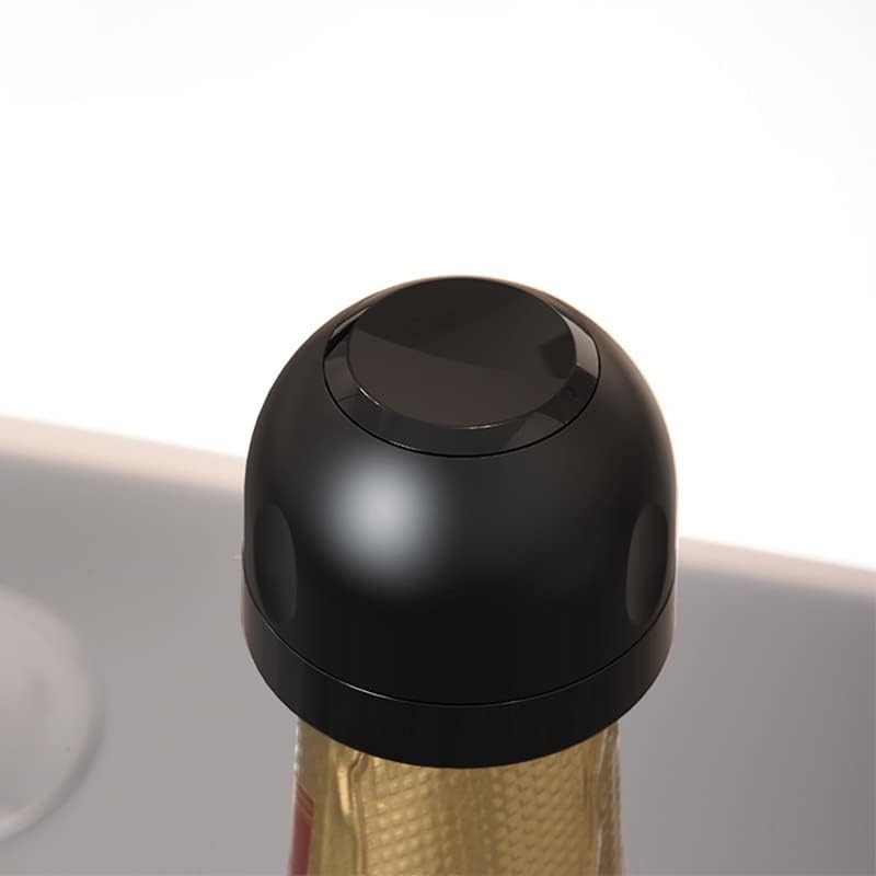 KOKSI Wine Stoppers, Pack of 2 Bottle Covers for Wine, Champagne, Prosecco, Liquor, Beer - Suitable for Most Bottles Spout Pourer Caps for Oil Vinegar