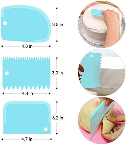 100-Piece Cake Decorating Set with Piping Nozzles, Pastry Bags, Cream Pen, Spatula, Cupcake Moulds, Scrapers, Smoother and More