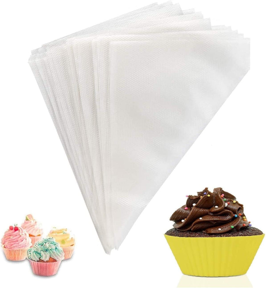 100-Piece Cake Decorating Set with Piping Nozzles, Pastry Bags, Cream Pen, Spatula, Cupcake Moulds, Scrapers, Smoother and More