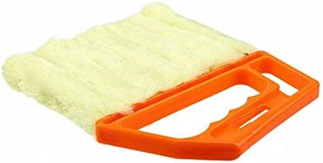 KOKSI Wet Dry Venetian Window Blind Cleaner Brush with Ergonomic Handle for Dust Cleaning Shades Durty Blinds Home Care & Cleaning Tool Duster Sponge