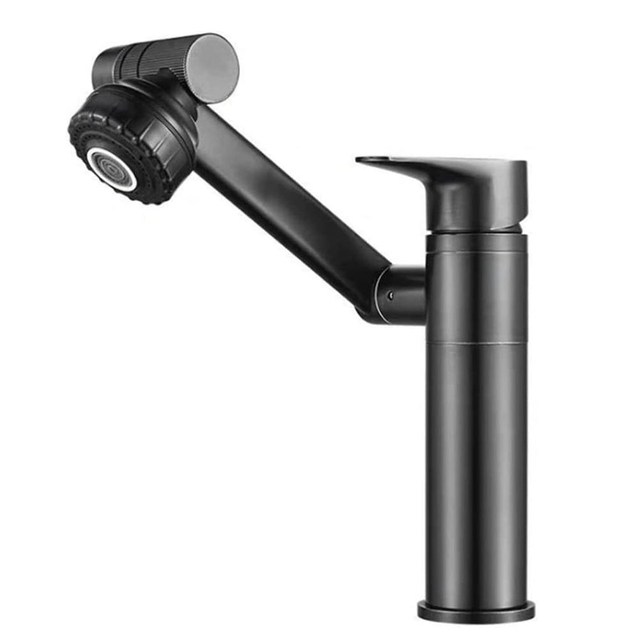 KOKSI Bathroom Sink Tap Mixer, Multifunctional 360 Degree Rotatable Basin Tap Faucet with 2 Modes Aeration