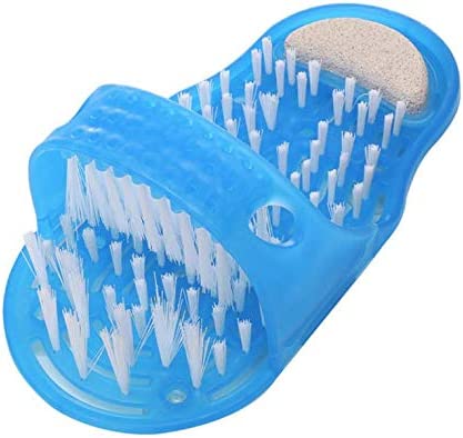 KOKSI Foot Brush, Cleaner, Massager & Conditioner with Suction Cups, Promotes Circulation, Removes Dead Skin, Prevents Dry and Callused Feet