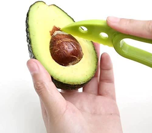 KOKSI 3-in-1 Avocado Splitter, Peeler and Slicer