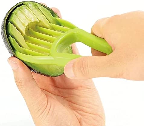 KOKSI 3-in-1 Avocado Splitter, Peeler and Slicer