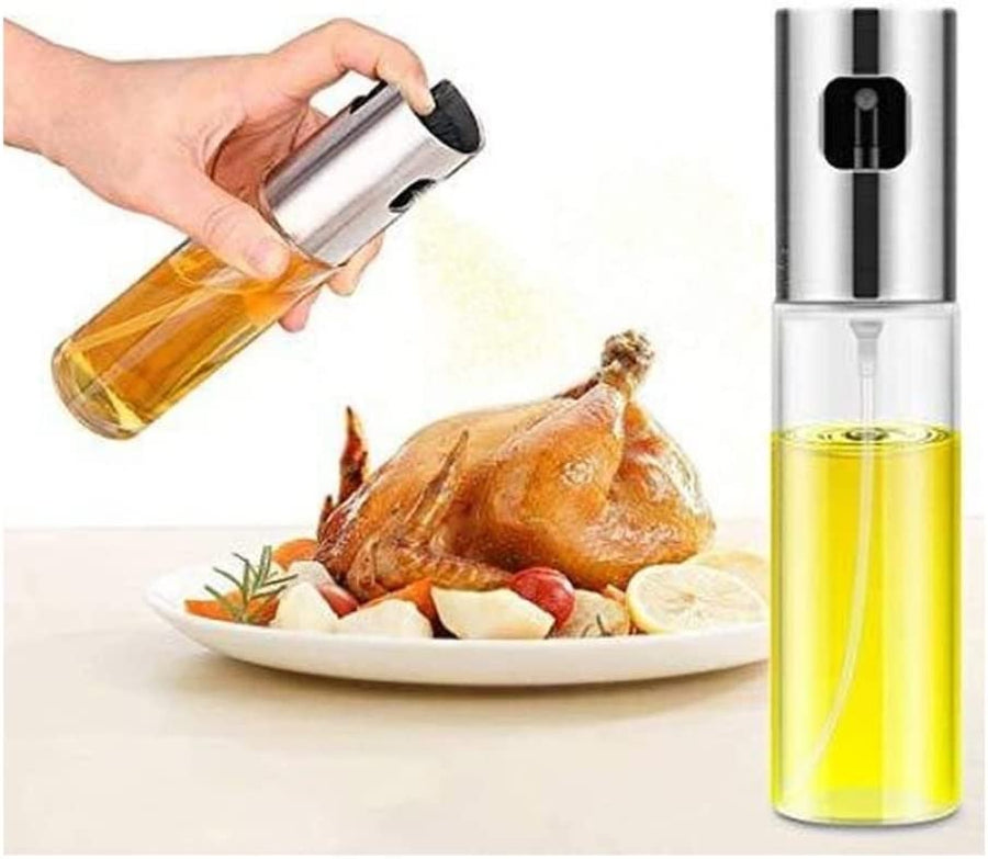 KOKSI Refillable Oil Sprayer Bottle for Cooking, Baking, BBQ, Salad, Grilling, 100 ml