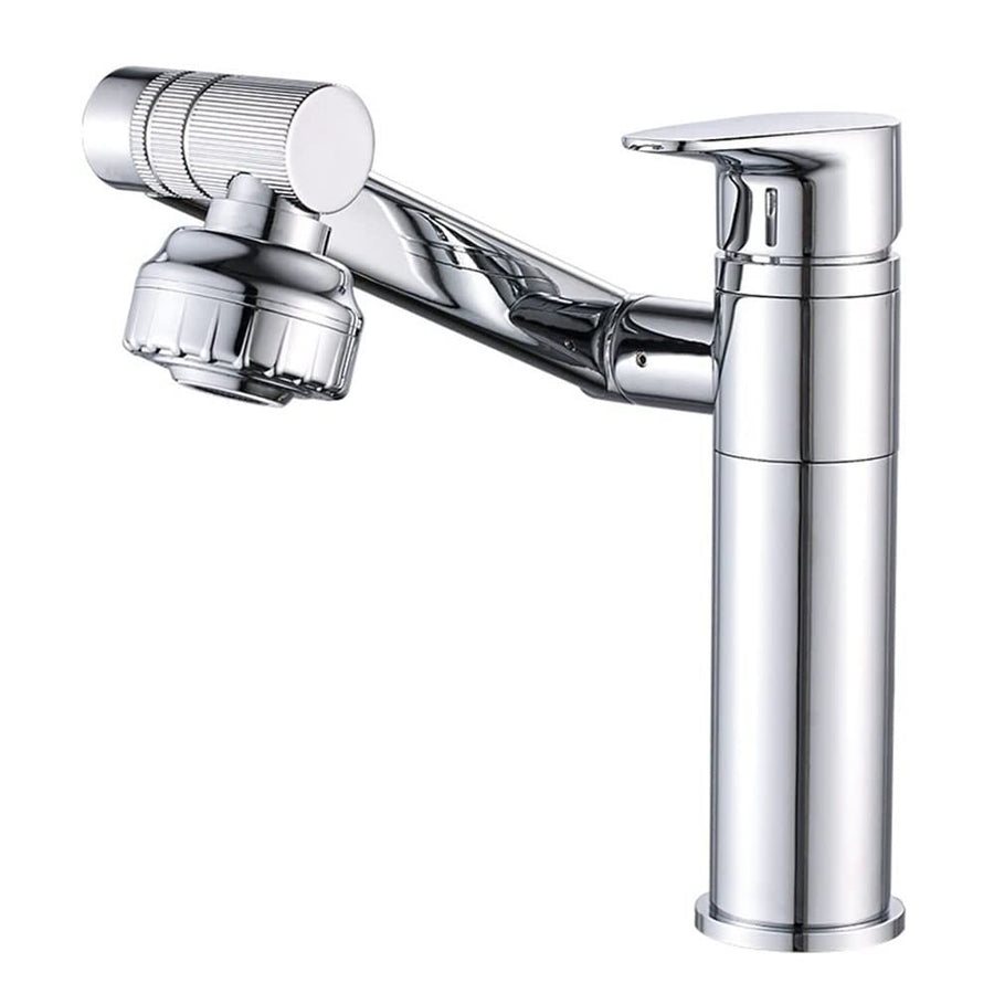 KOKSI Bathroom Sink Tap Mixer, Multifunctional 360 Degree Rotatable Basin Tap Faucet with 2 Modes Aeration