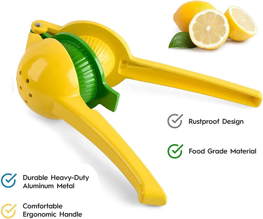 KOKSI 2-in-1 Manual Press Squeezer for Lemon, Orange, Citrus