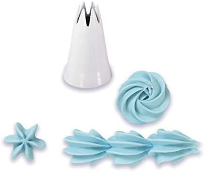 KOKSI Cake Decorating Pen + 7 Pieces Icing Decoration Tips Dessert Decorator Piping Cream Plastic Nozzles Decorator Pastry Cream Making Set