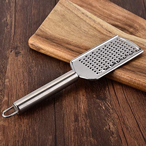 Kitchen Grips Grater, Stainless Steel Blade Cheese Grater Zester, Easy to Grate, Zest Citrus, Lemon, Orange, Chocolate, Nuts, Gingers, Garlic