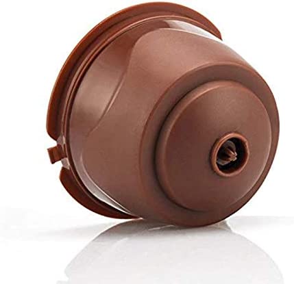 Reusable Coffee Capsule for Nescafe Dolce Gusto Machine Refillable Capsules Pod Compatible Filter Cups BPA Free Coffee Pods, Pack of 3