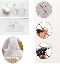 Self-Adhesive Removable Wall Hooks, Waterproof, Heavy Duty Hangers Holds up to 6kg (4-Pack)